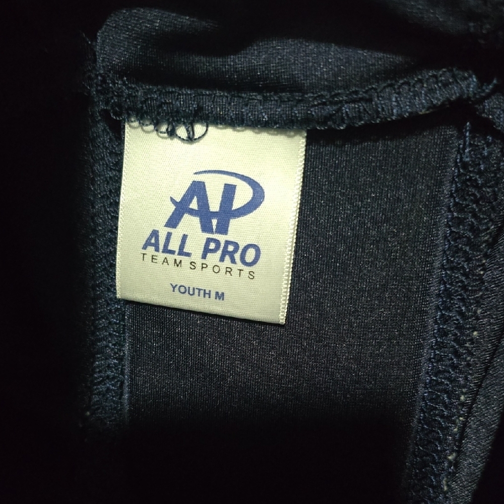 Kids Navy Padded Overalls - Picture 3 of 3